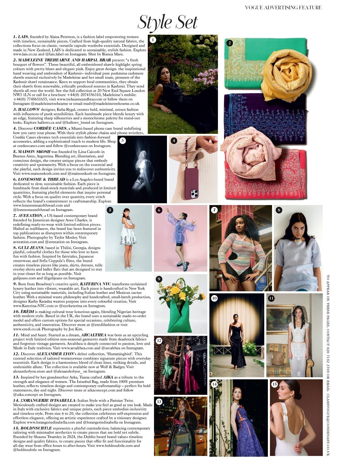 AIKA British VOGUE Mart 2025 Sayısında!