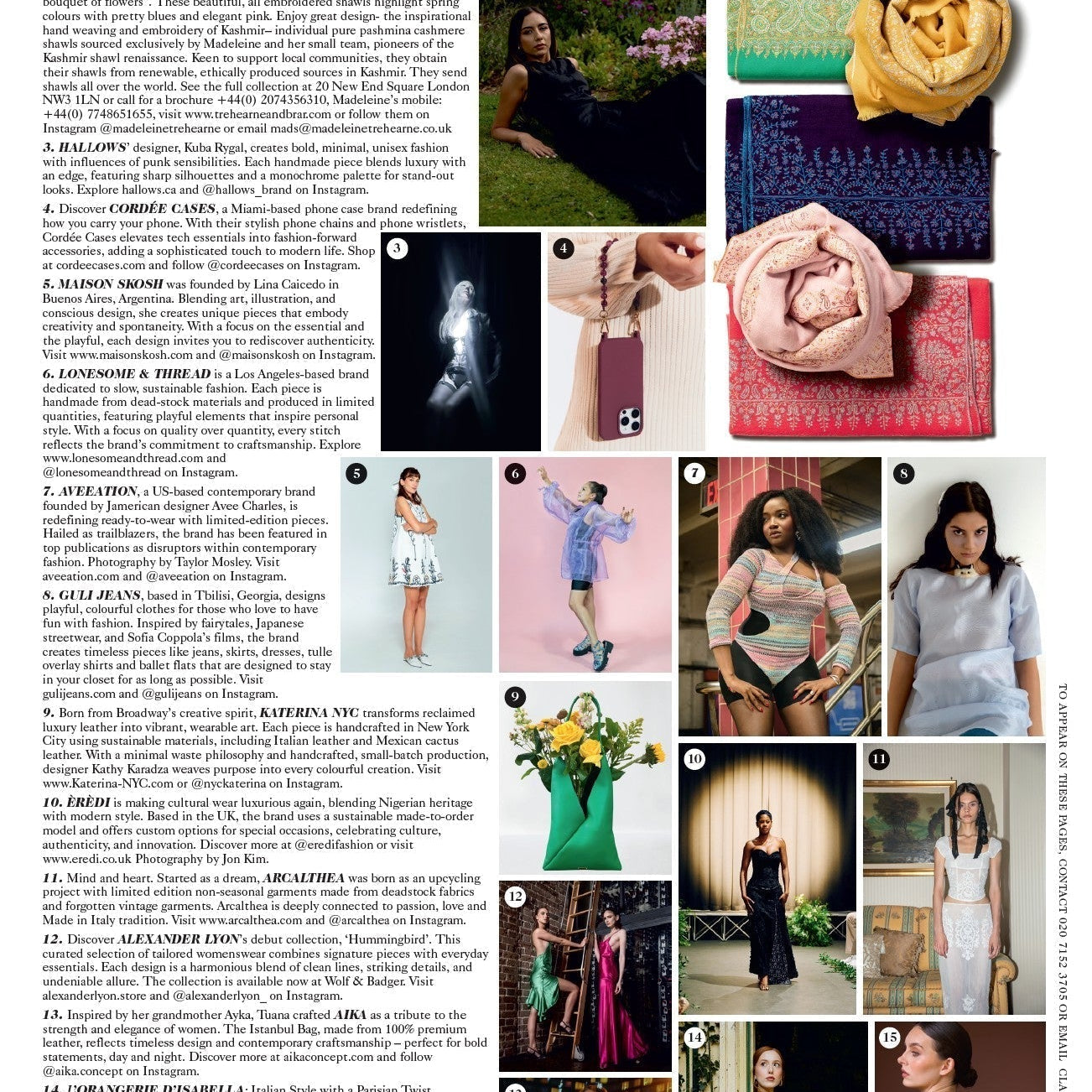 AIKA British VOGUE Mart 2025 Sayısında!