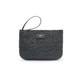 Yeni AIKA Myra Rafya Çanta ve Clutch Siyah